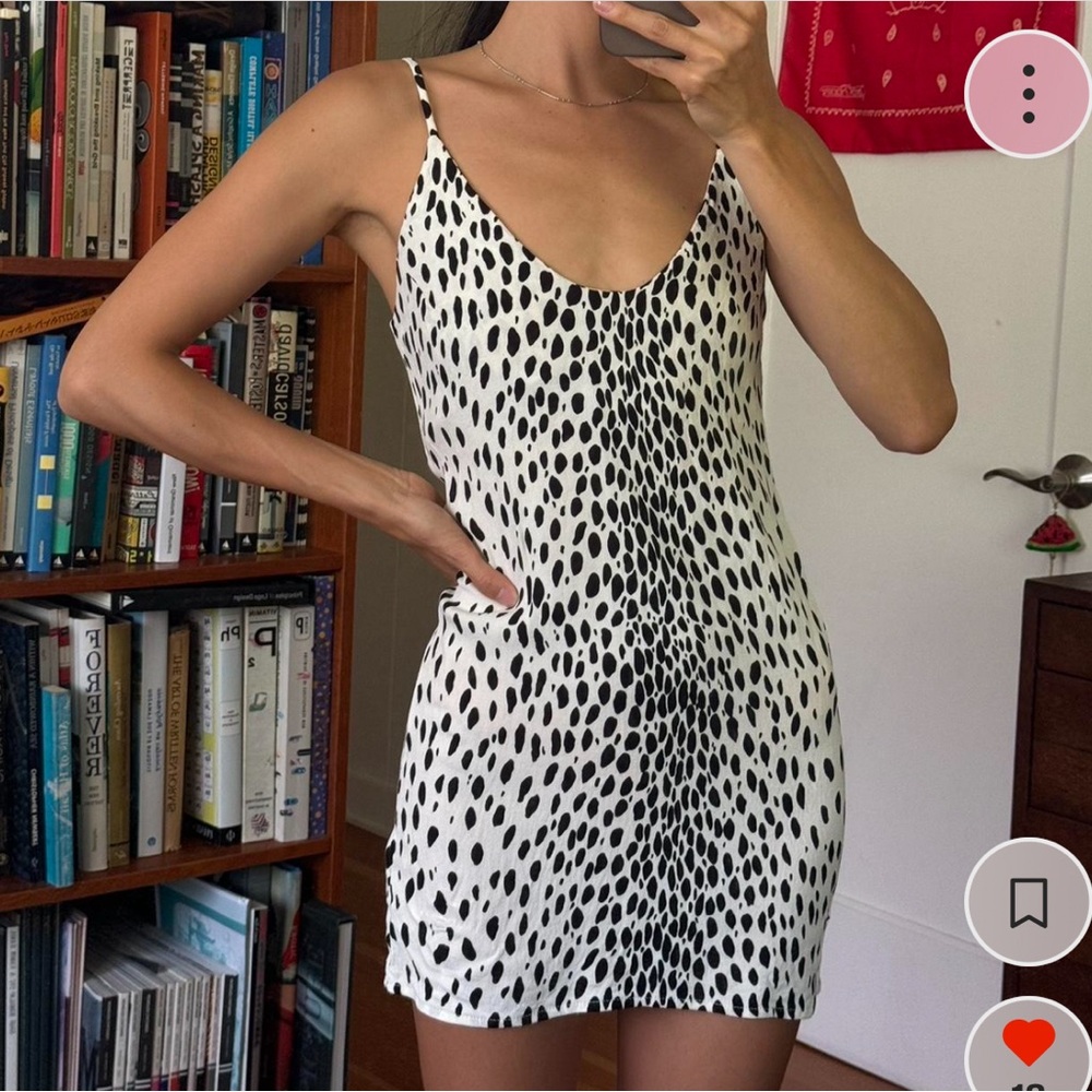 Reformation Mini Slip Dress